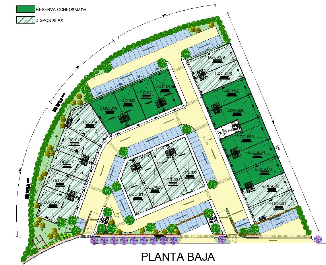 Masterplan - Disponibilidad de unidades